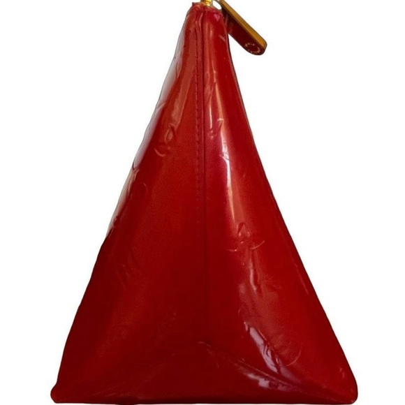 Vintage Louis Vuitton Rose Pop Monogram Vernis Bellevue PM Bag - Picture 3 of 7